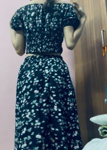 floral two piece set