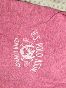 U.S. POLO ASSN. RED TEE
