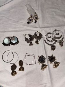 Assorted Dangle Earrings Set of 8