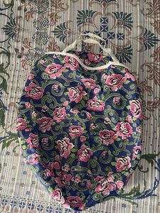 Floral Print laundry bag