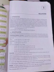 Mathematics Class XII Vol. 1 by R.D. Sharma