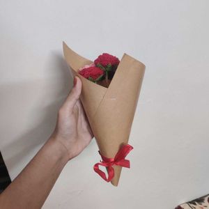 Handmade Crochet Rose Bouquet – Eternal Blooms