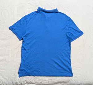Calvin Klein Men's Blue Polo T-Shirt