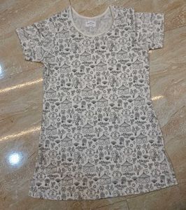 Cute Circus Print Nightgown