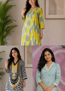 Combo Stylish Indian Kurtas for Women
