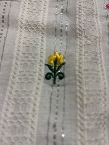 Embroidered White Kurta