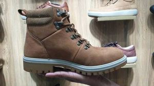 Woodland Brown Hiking Boots