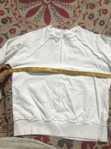 White Crewneck Sweatshirt