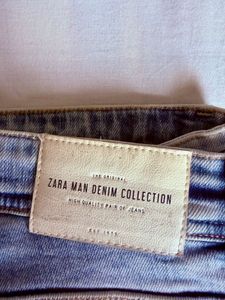 ZARA DENIM Unique Side Stripes