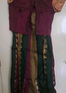 Vibrant Kanchivaram Lehenga Choli Set