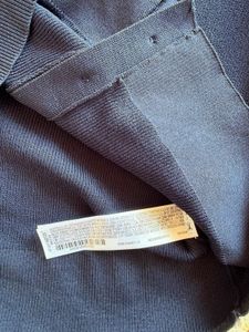 Zara Navy Blue Sleeveless Knit Vest