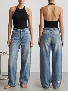 Nuon Barrel Jeans with back adjustable waistband