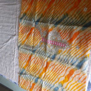 Vibrant Ethnic Kurta material