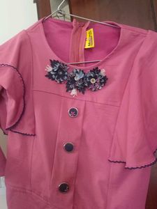 Pretty Pink Bell Sleeve top