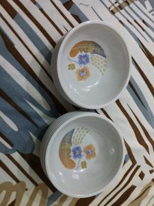 Set of 11 Vintage Floral Bowls