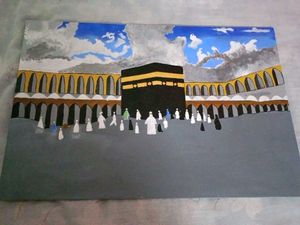 Handmade Qaba painting wall Decor