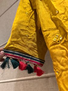 Yellow Kurta ShararaSet