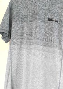 Men's Grey Ombre Active T-Shirt