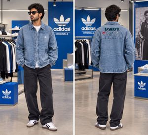 🇬🇧 Adidas originals imported Denim Jacket