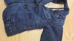 Denim Blazer Jacket