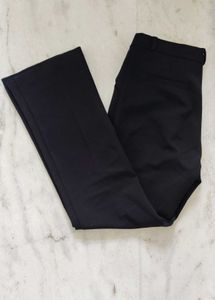 Classic Black Bootcut Trousers