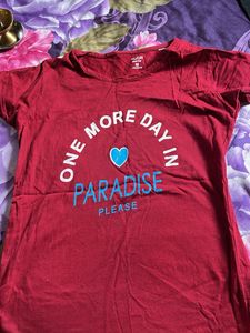 Graphic T-Shirt "One More Day In Paradise"