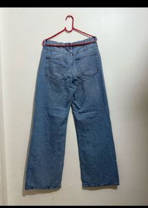 Light Wash Wide Leg Jeans