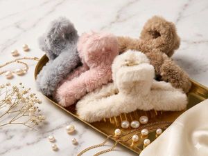 Soft Fur Clutcher | Trendy Hair Accessory
