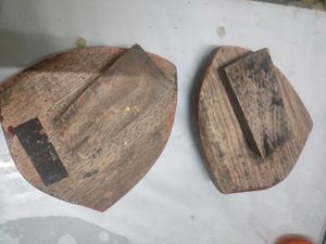 wooden trophy
