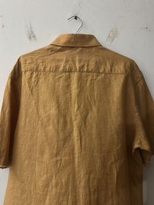 Men's Short Sleeve Linen Shirt