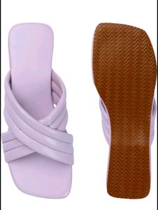 Purple Heels Sandals
