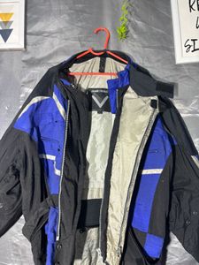 Men's Blue &amp; Black Racing Jacket