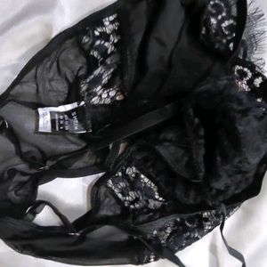 Shein  Black Lace Bra