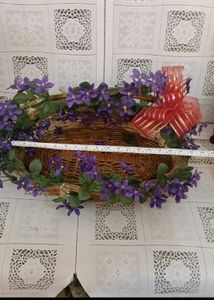 6. Decorative Floral Basket