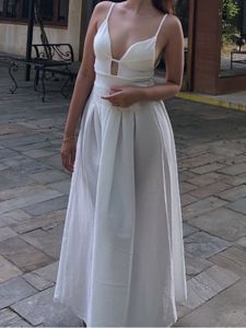 Elegant White Maxi Dress