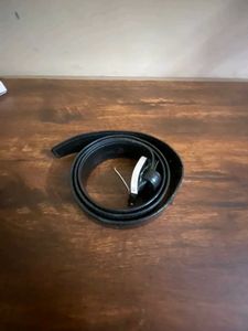 Classic Black Leather Belt
