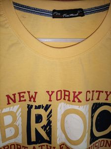 Wear Your Mind Yellow T-shirt For Men