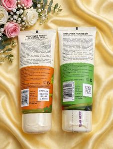 💖 PILGRIM Tea Tree + Vitamin C Gel Face Wash Comb