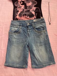 Stylish Women's Denim Shorts
