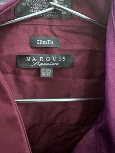 Men's Purple Button-Up Shirt