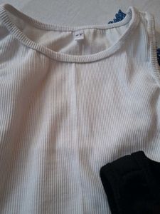 Set of 2 Ribbed Tank Tops
