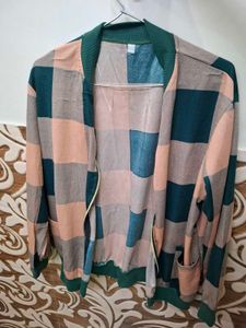 Checkered Bomber Jacket