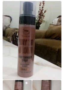 TNW Way To Glow Body Shimmer Spray Bronze
