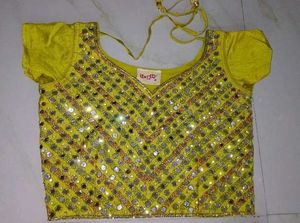 Stunning Yellow Lehenga Choli