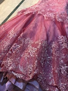beautiful lace bridal gown🎀❤️🦋