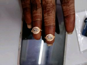 Elegant Teardrop CZ Jewelry Set
