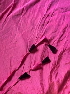 Vibrant double shadePink and orangeEthnic Skirt