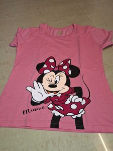 Pink Minnie Mouse Tee(unused)