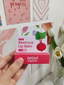 Aravi Organic Tinted Beetroot Lip Balm ❤️