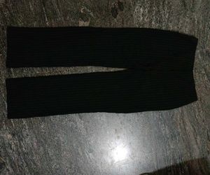 Pinstripe Flared Pants